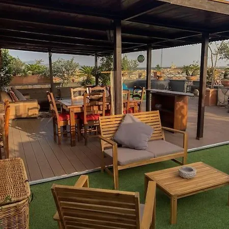 Spectacular And Cozy Loft W/terrace, Near Termini Рим