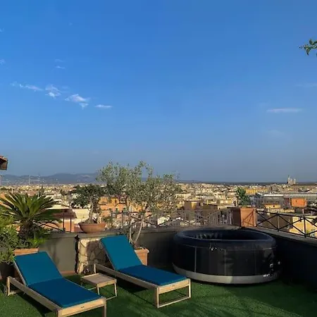 Spectacular And Cozy Loft W/terrace, Near Termini Apartment Rome